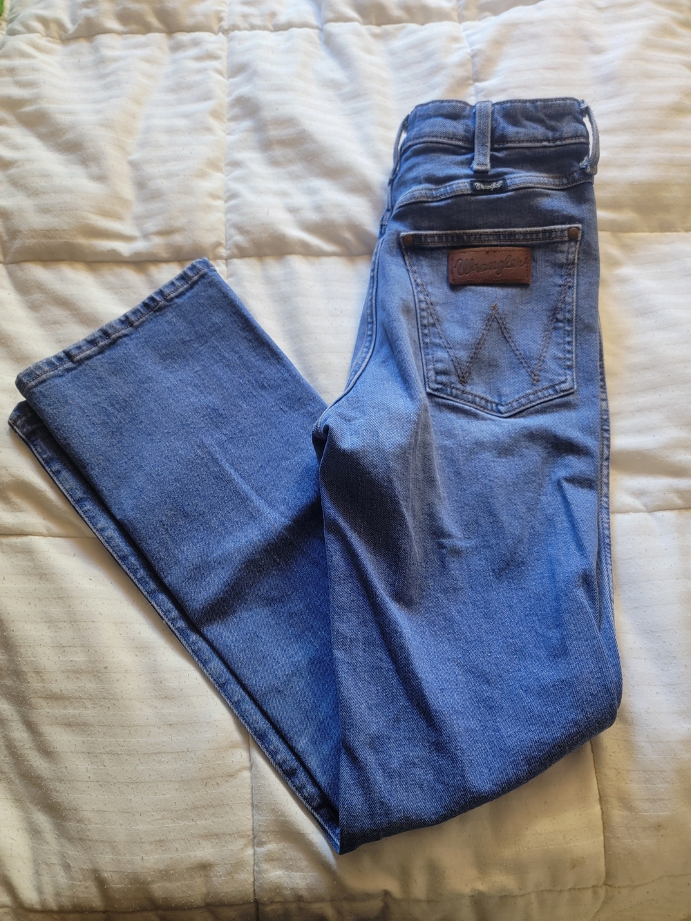 Wrangler Women's Blue Denim Jeans